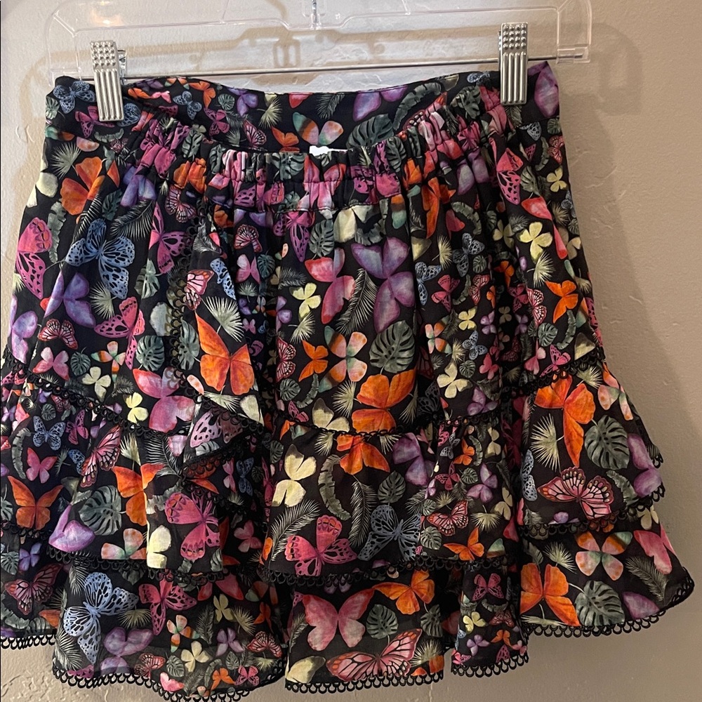 Charo Ibizia Multicolor Butterfly Mini Skirt - Picture 3 of 4